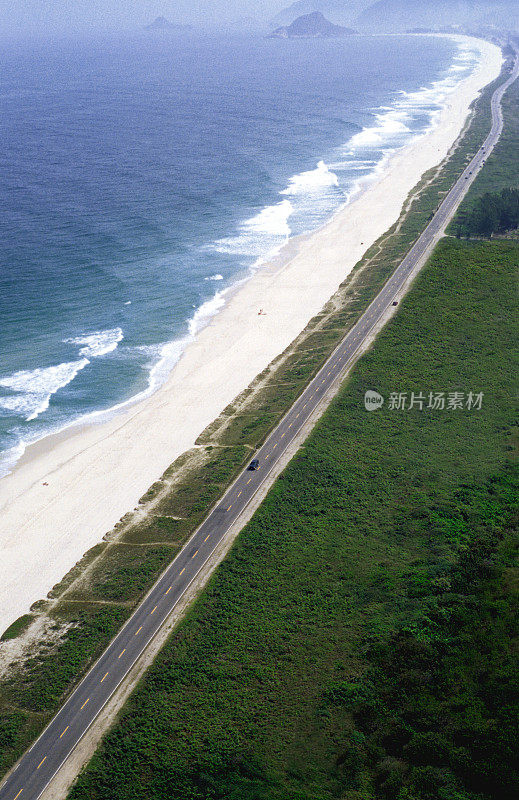 里约热内卢的Barra da Tijuca和娱乐区